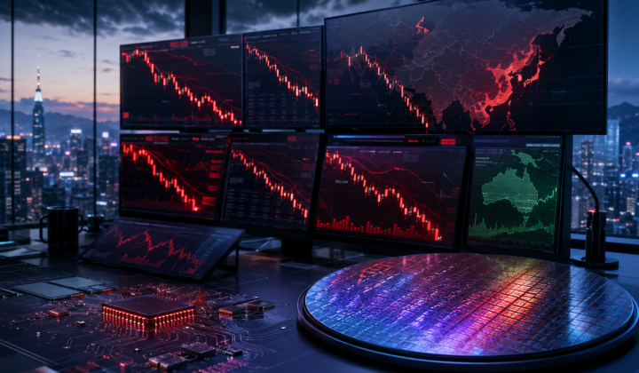 Asian Markets Slide as South Korean Tech Stocks Tumble